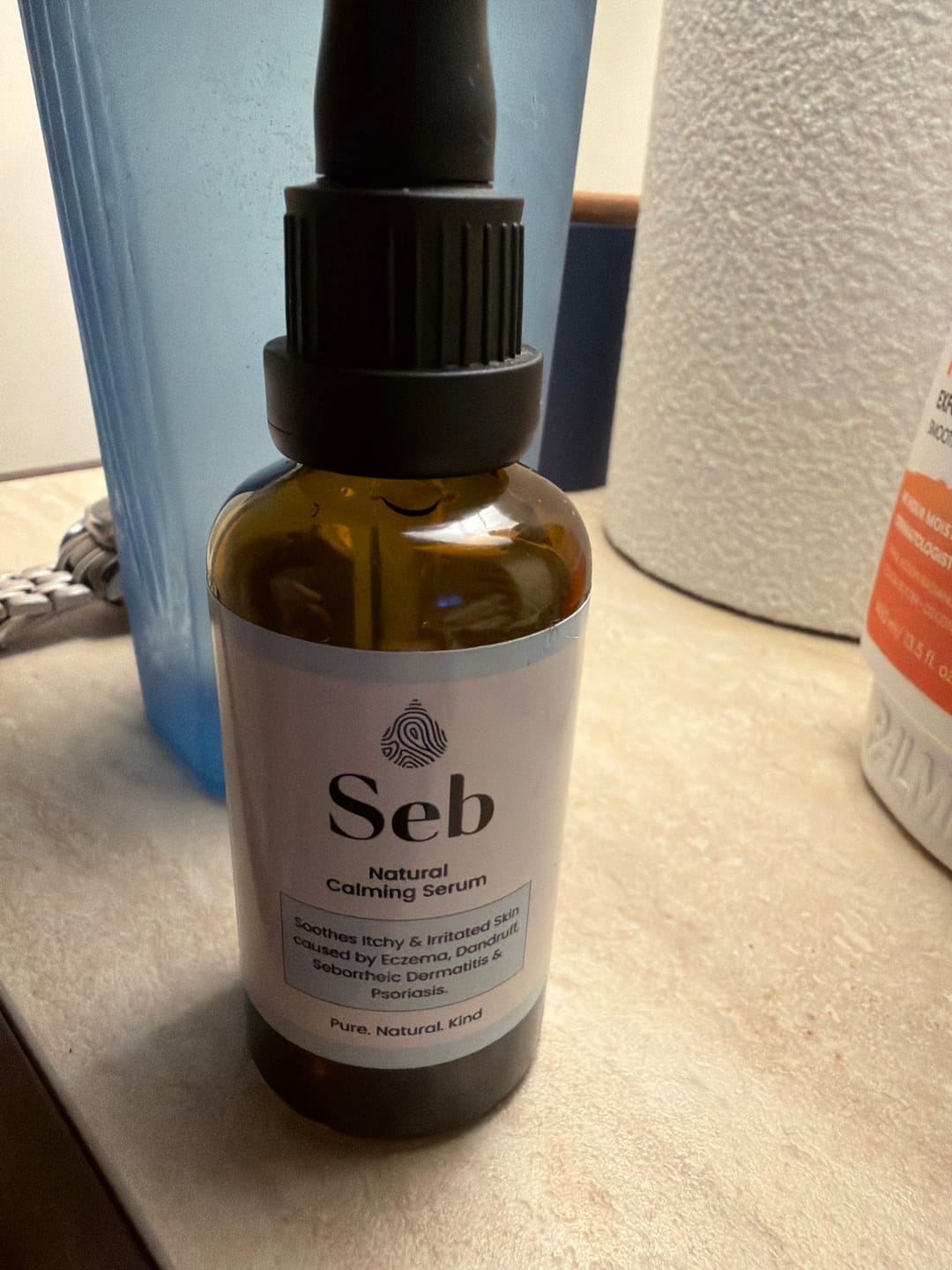 Customer photo review of Seb Natural Calming Serum