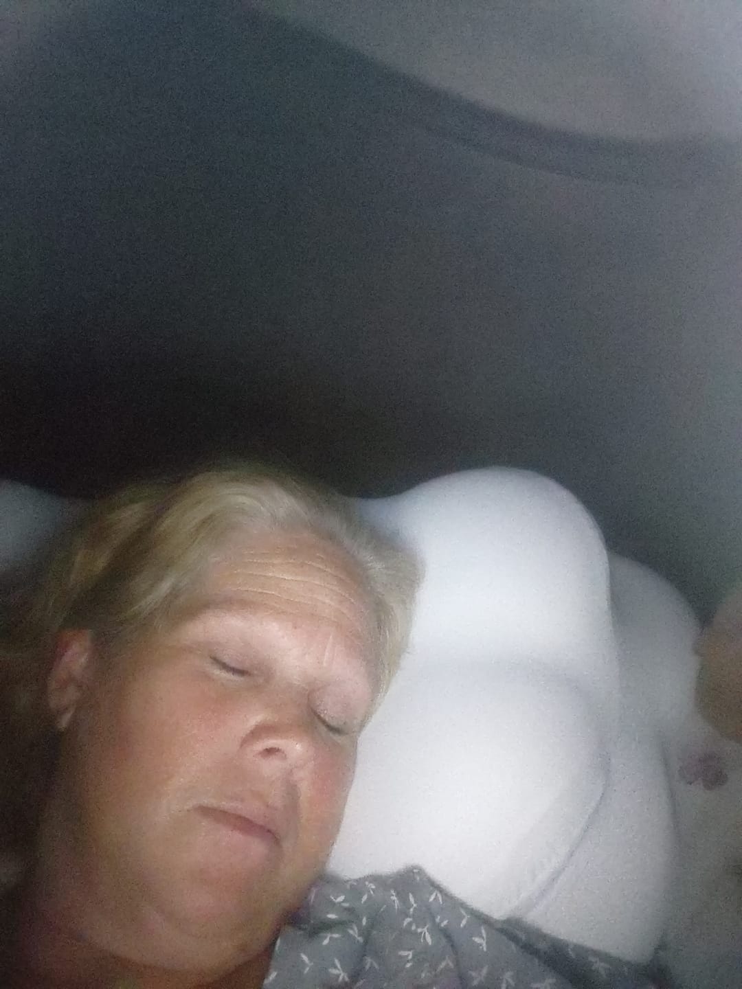 Customer photo review of CloudAlign™ Pillow