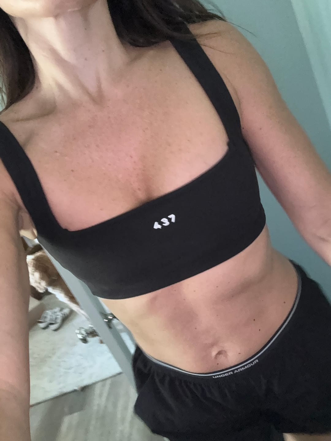 Customer photo review of The Scrunch Short Black
