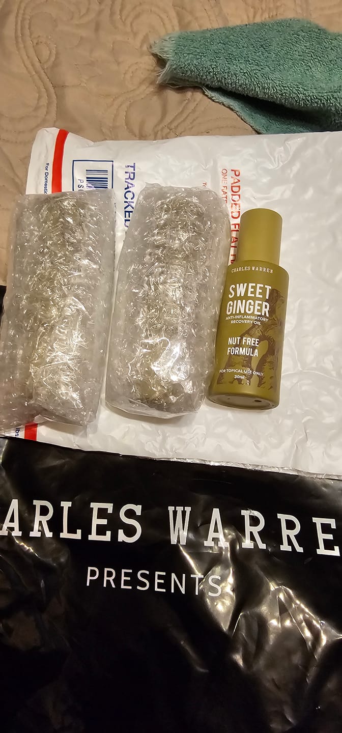 Customer photo review of [Nut-Free] Sweet Ginger Dry Oil for Sensitive Skin