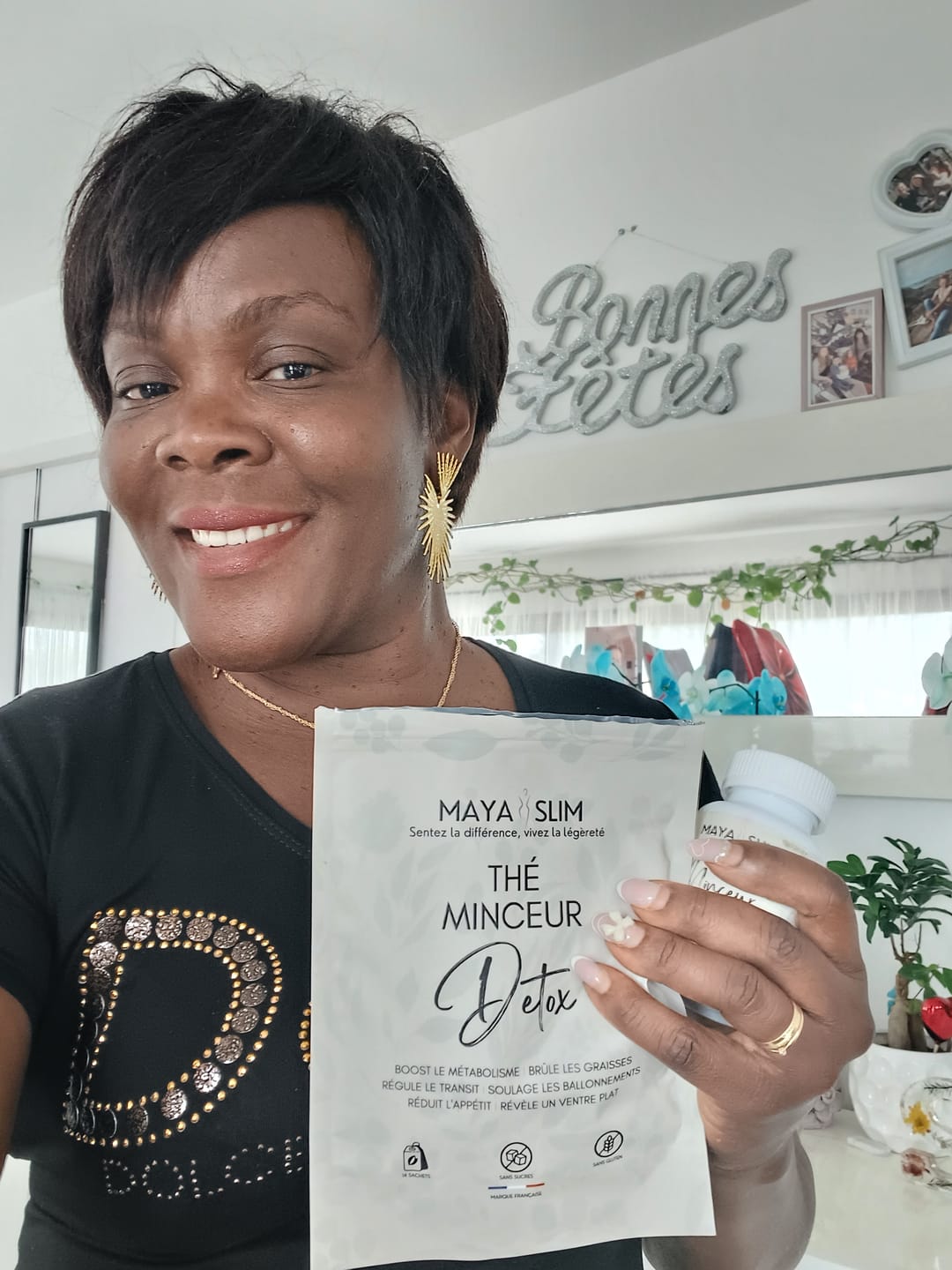 Customer photo review of Thé Minceur Detox