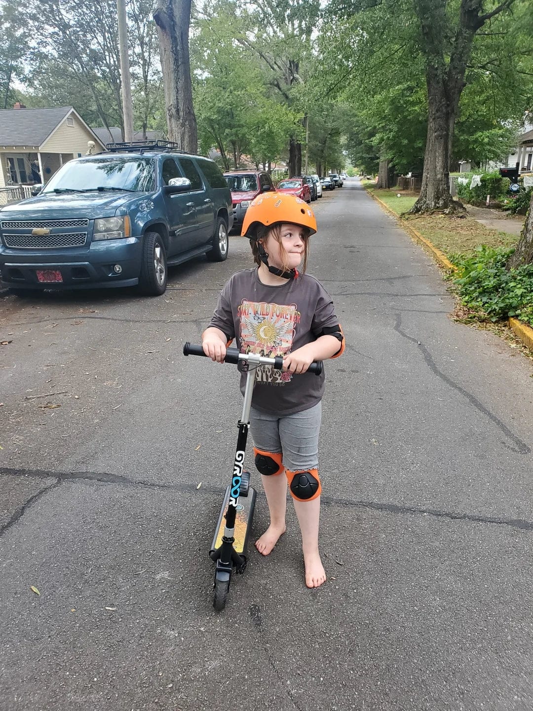 Customer photo review of Gyroor H30Max E-Scooter für Kinder und von 6–12 jahrige