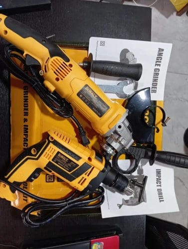 Customer photo review of Combo de taladro y pulidora AM dewalt