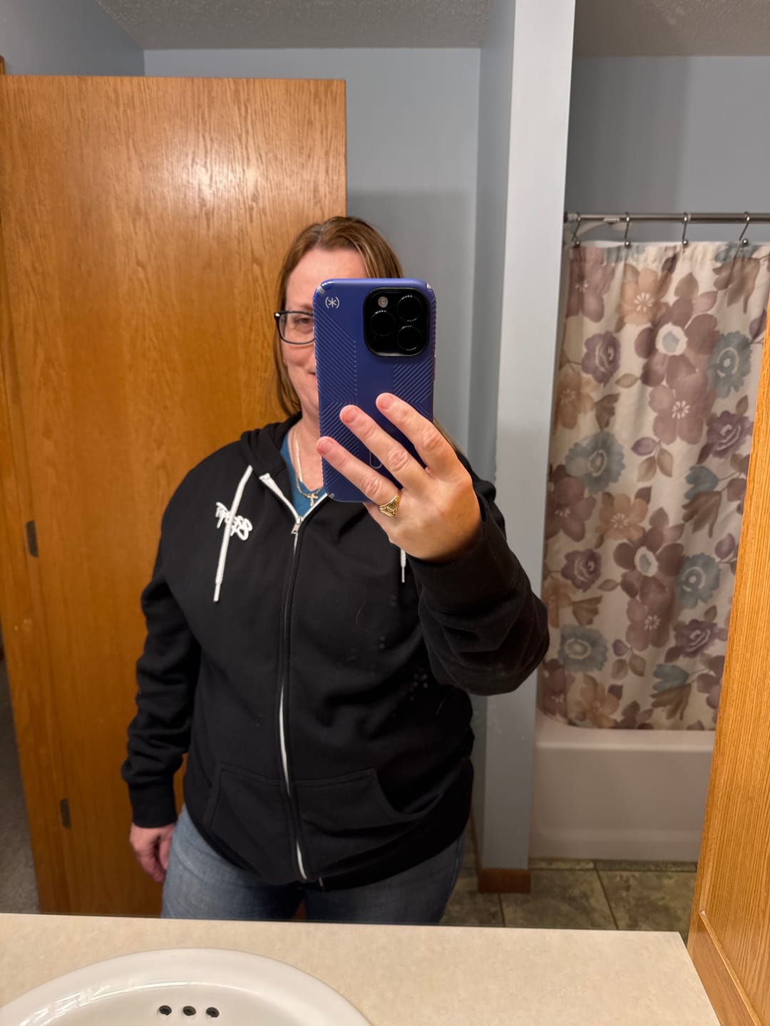Customer photo review of 80Eighty® Signature Zip Hoodie