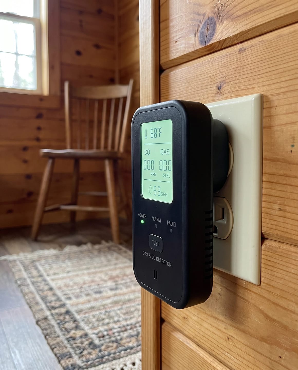 Customer photo review of SENSZO 4-in-1 CO & Gas Detector