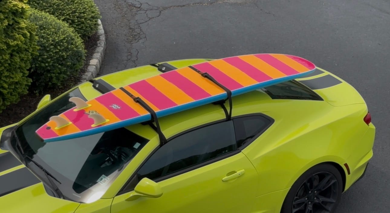 Customer photo review of Creatures of Leisure Wrap Rax - Double (2-6 Boards)