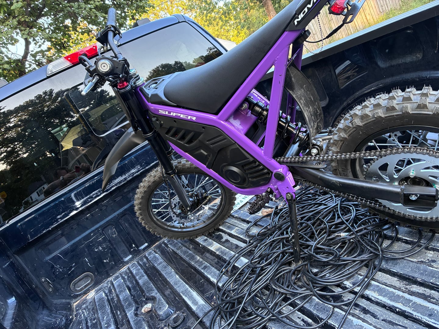 Customer photo review of Eskute® NOVA X 4000W Electric Dirt Bike