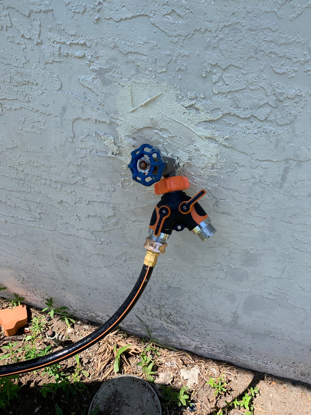 Customer photo review of Metal Water Hose Splitter