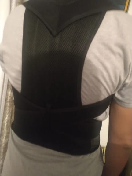 Customer photo review of GhostFit Invisible Posture Brace