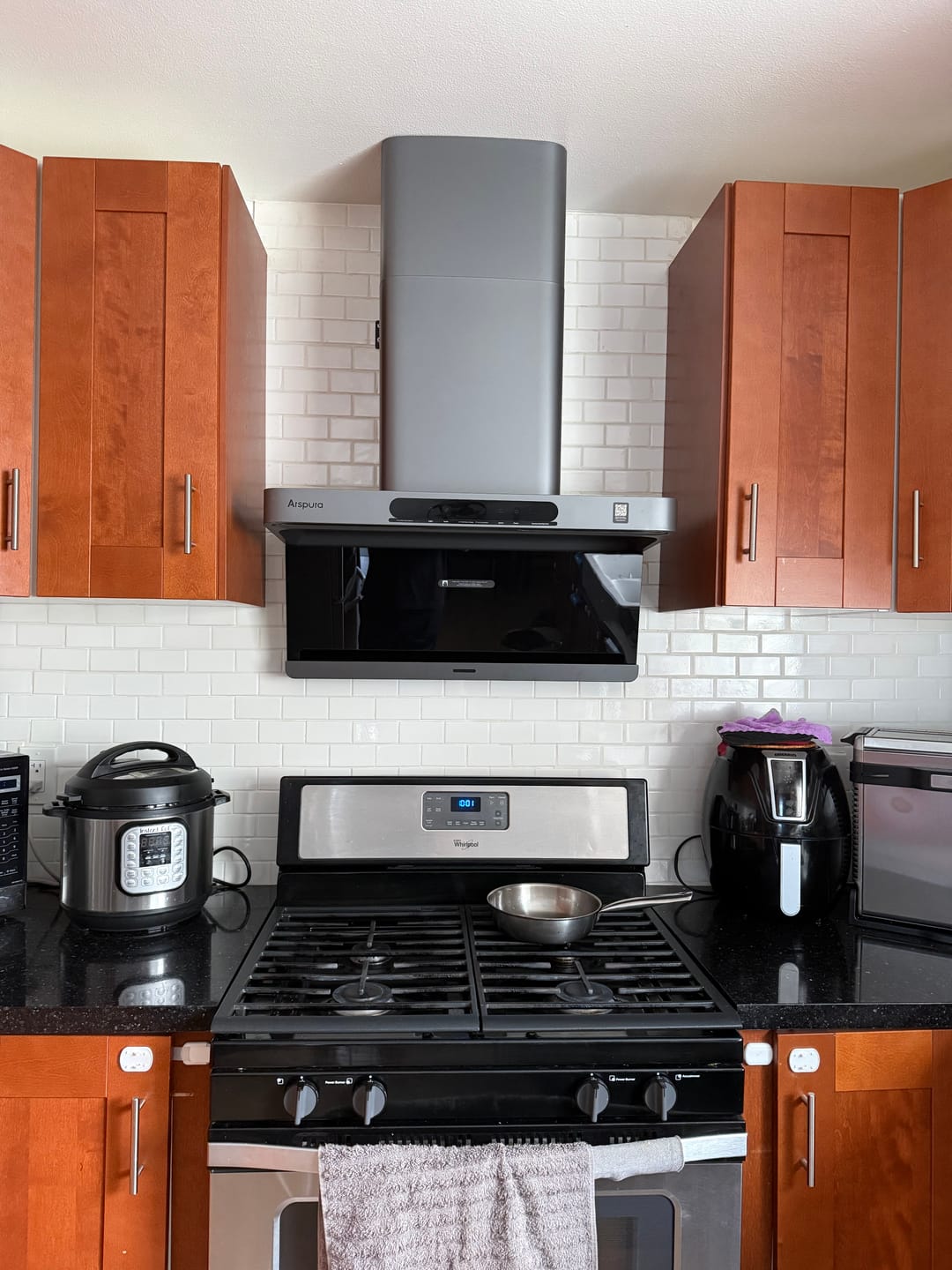 Customer photo review of Arspura 30'' F1 High-Velocity Range Hood
