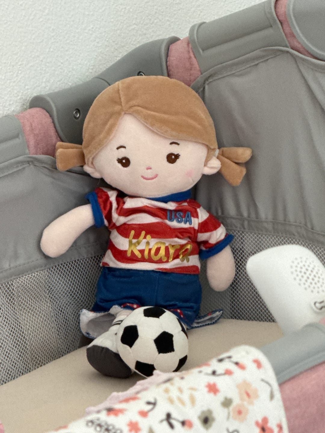 Customer photo review of Personalized Soccer Girl - USA