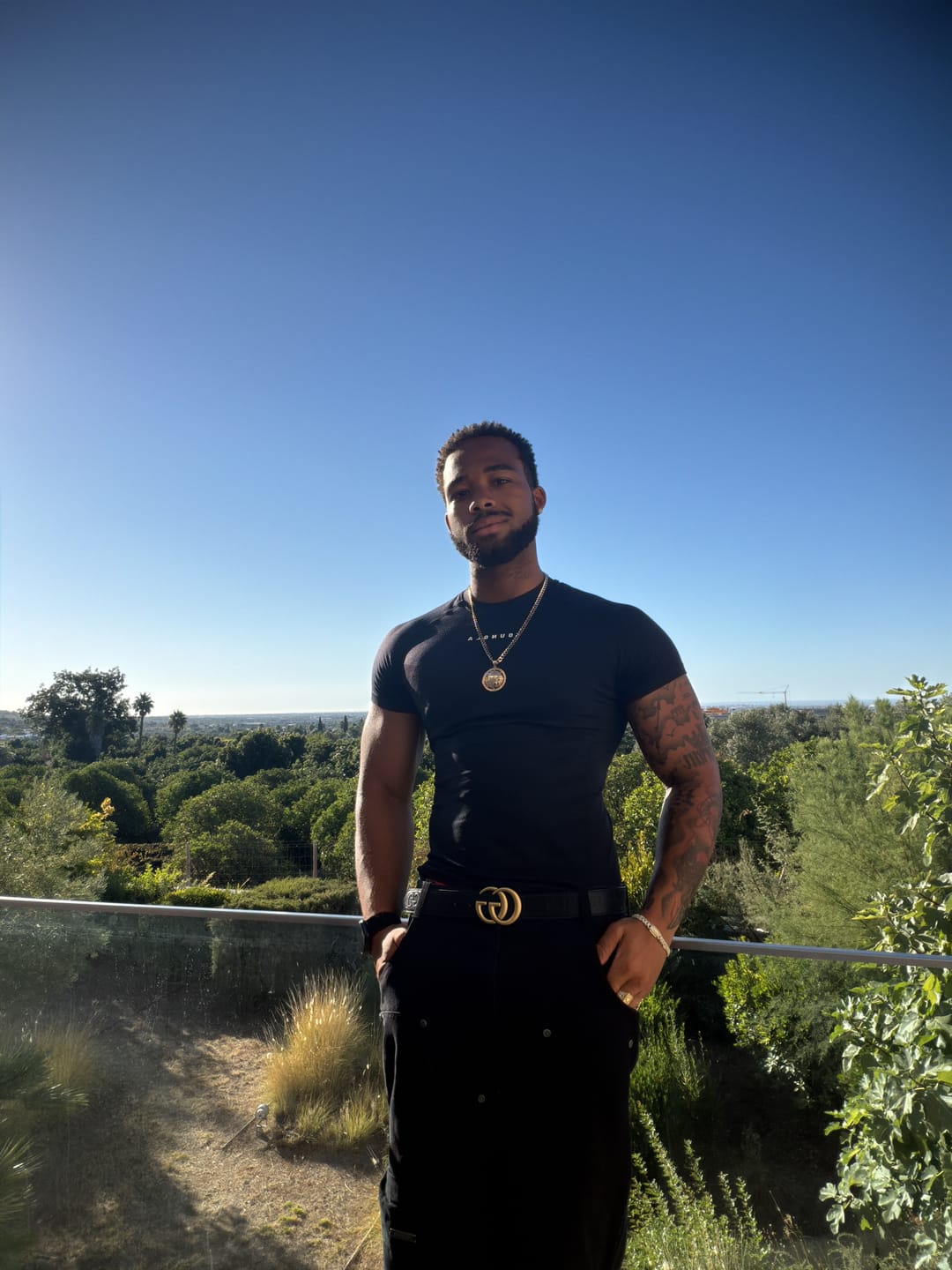 Customer photo review of 401 Essential Jacked Tees