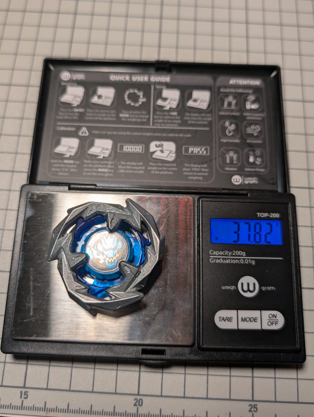 Customer photo review of [Pre-Order] Beyblade X BX-00 Dran Sword 3-60F Version 2.0 B4 Limited Edition
