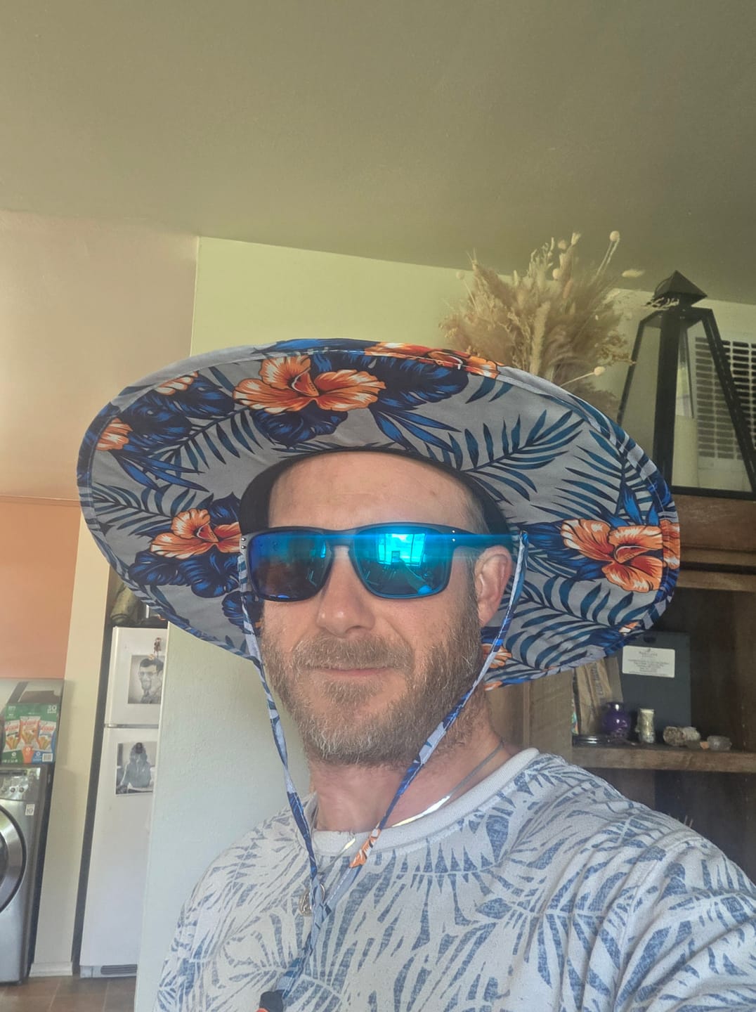 Customer photo review of 80Eighty® Polarized Sunglasses - Blue Chrome