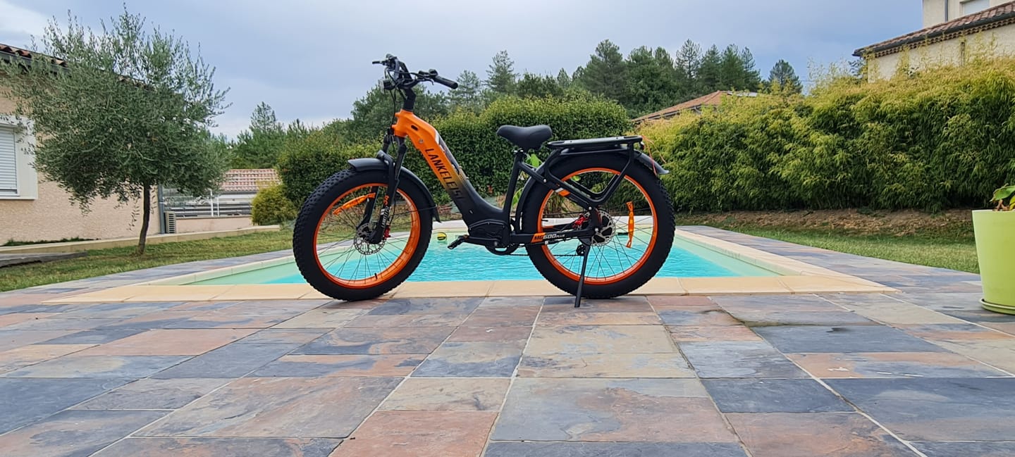 Customer photo review of Lankeleisi MG600 Plus 26" Fat Bike 960Wh All Terrain SUV E-Bike with Switchable Sensor 48V 20Ah Battery