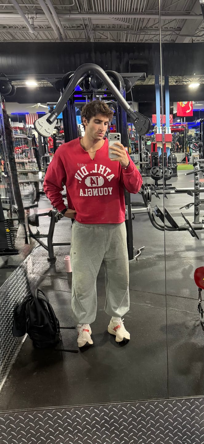 Customer photo review of 8098 - Golden Era Pump Cover Crewneck