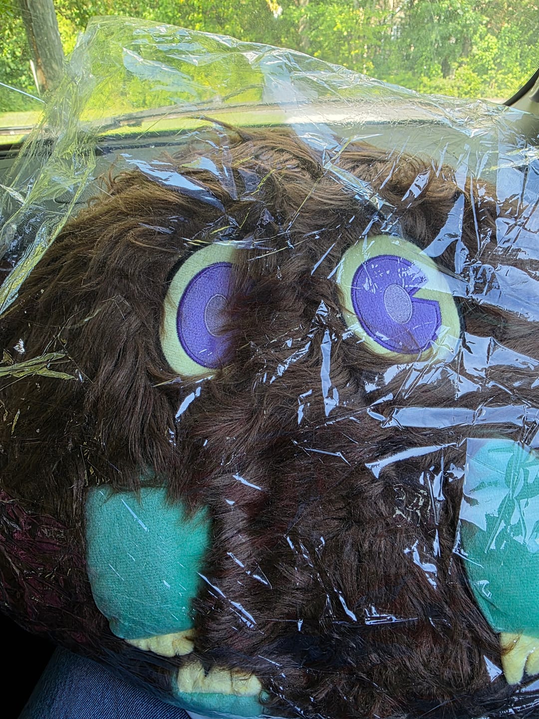Customer photo review of Kuriboh Plush Bag