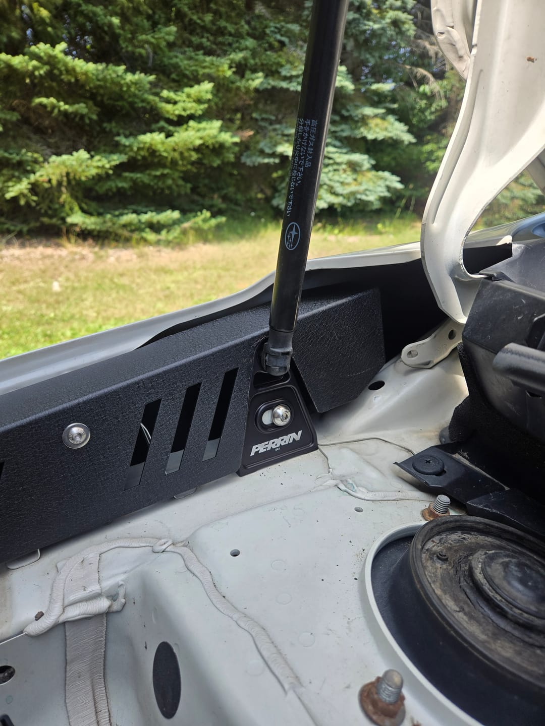 Customer photo review of High-Lift Hood Brackets for 2015-2026 WRX, STI