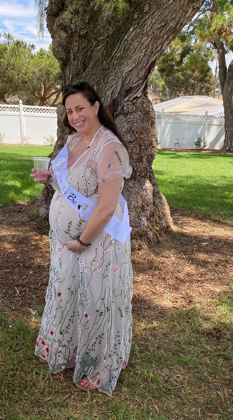 Customer photo review of Garden Lace Maxi Dress (Women) (FINAL SALE)