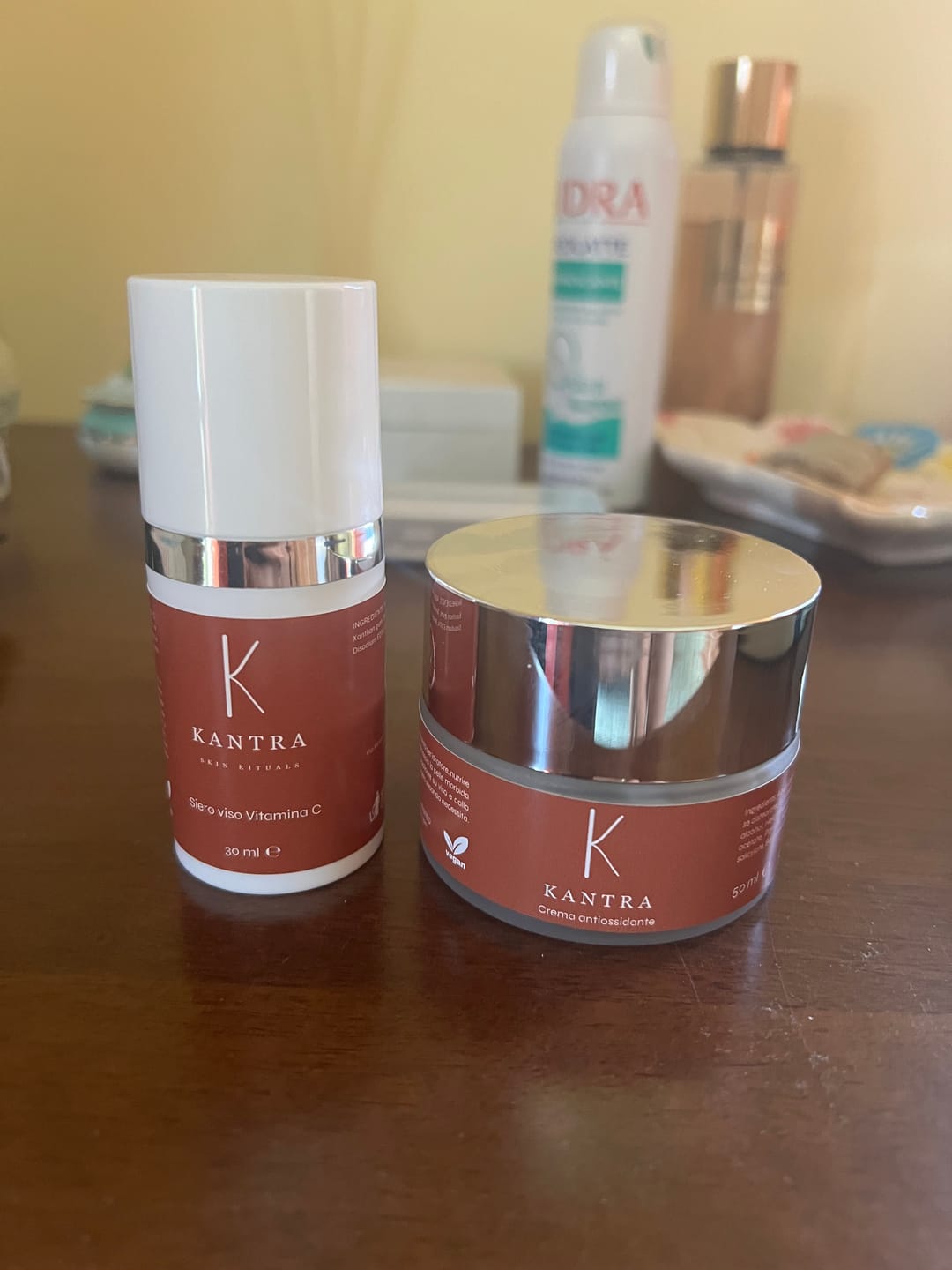 Customer photo review of Kit Glow Illuminante  - siero vitamina c + crema antiossidante