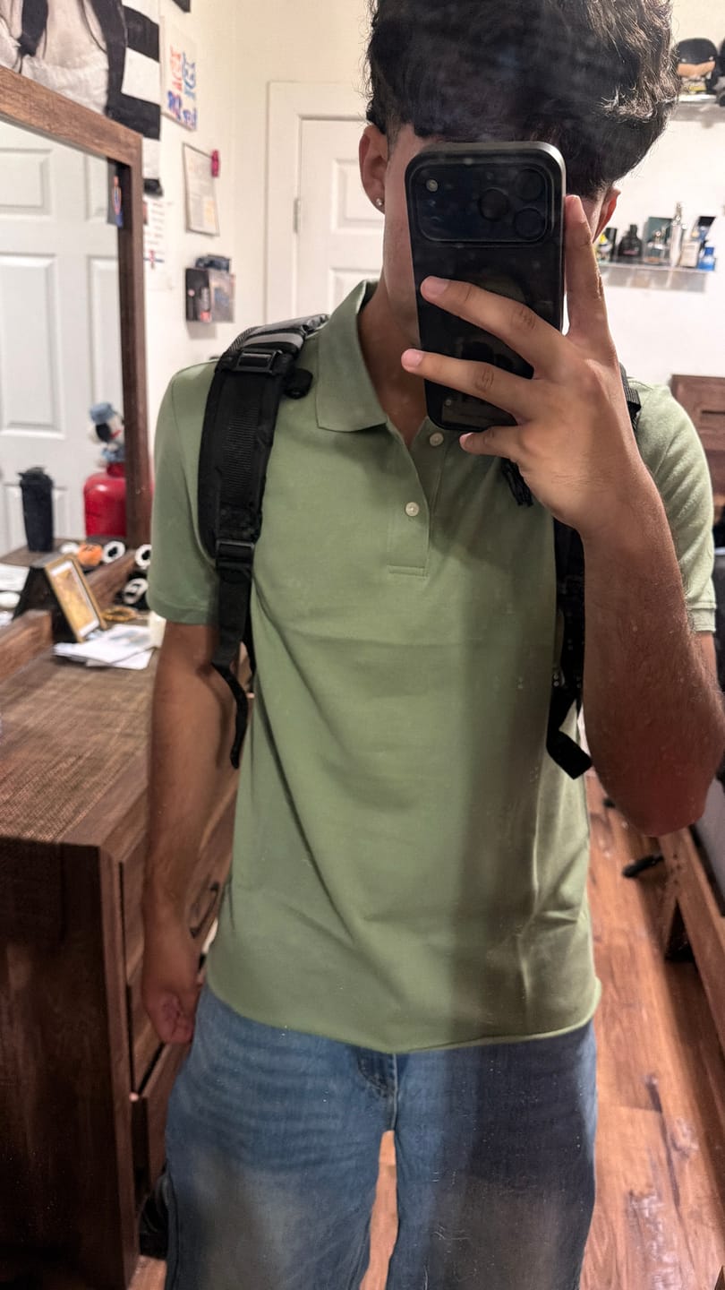 Customer photo review of Light Blue Denim V2