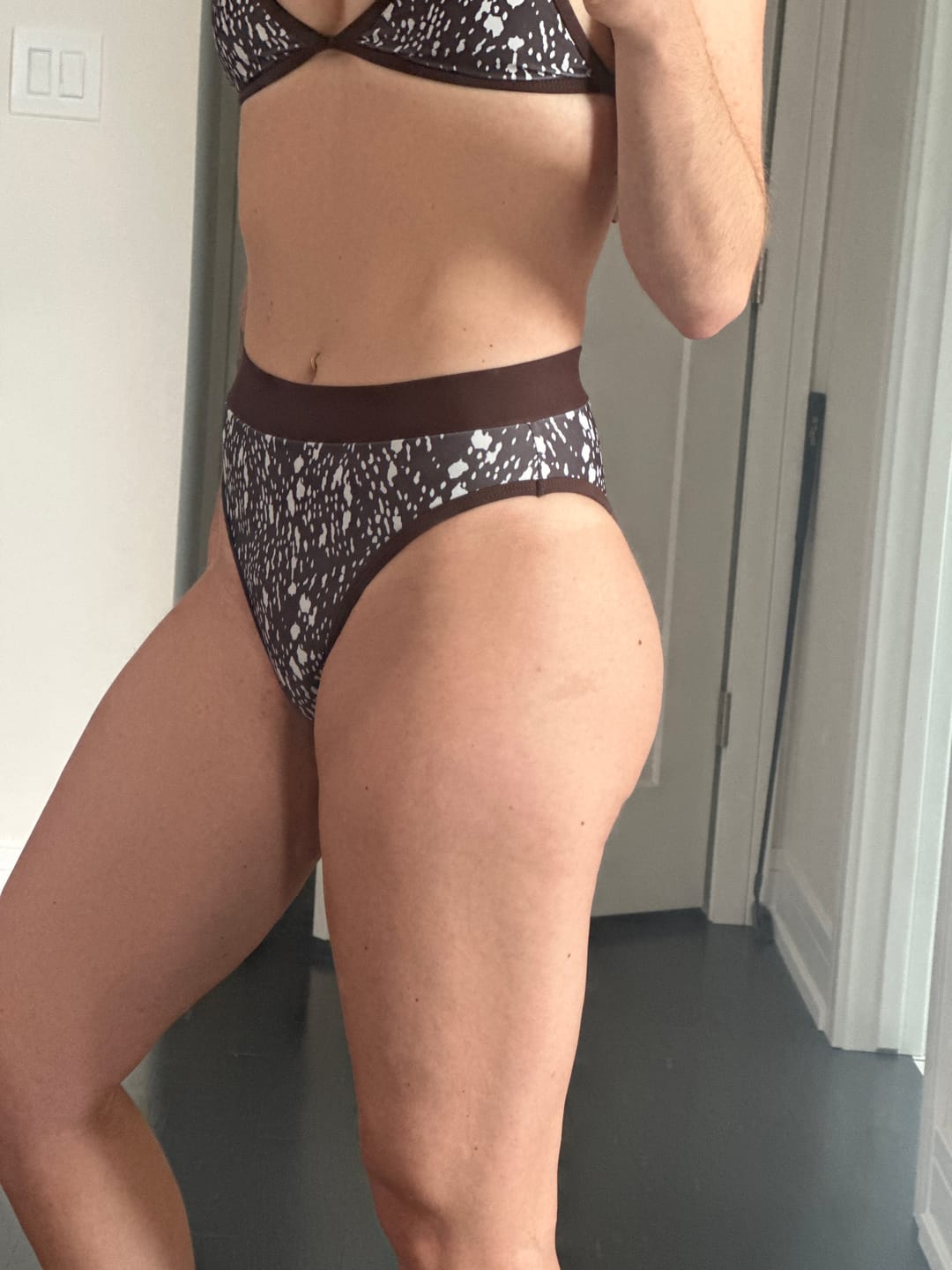 Customer photo review of CHLOE Baby Bambi High Rise Bikini Bottom