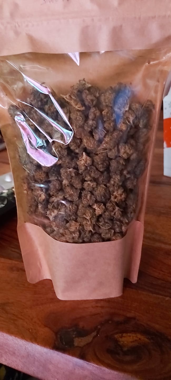 Customer photo review of Super Silver Haze Popcorn