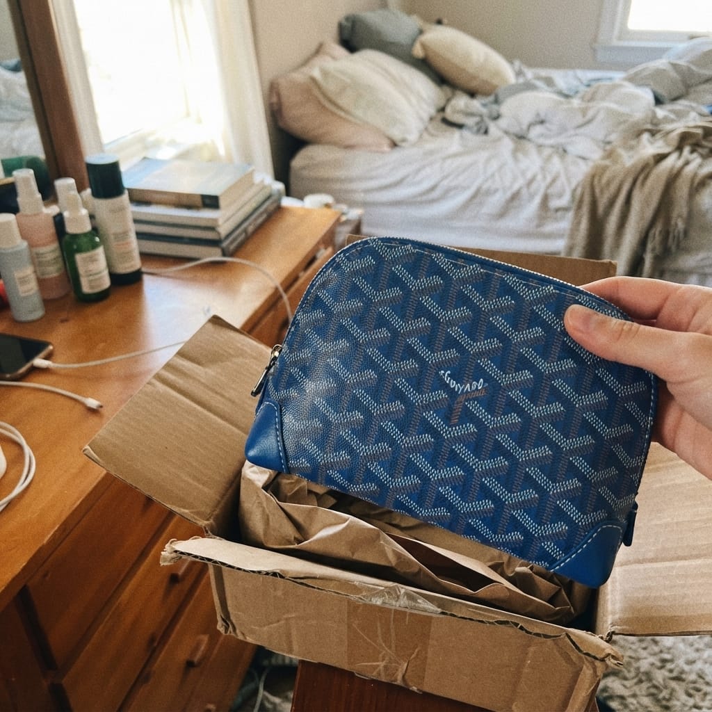 Customer photo review of Lustre Luxe Pouch