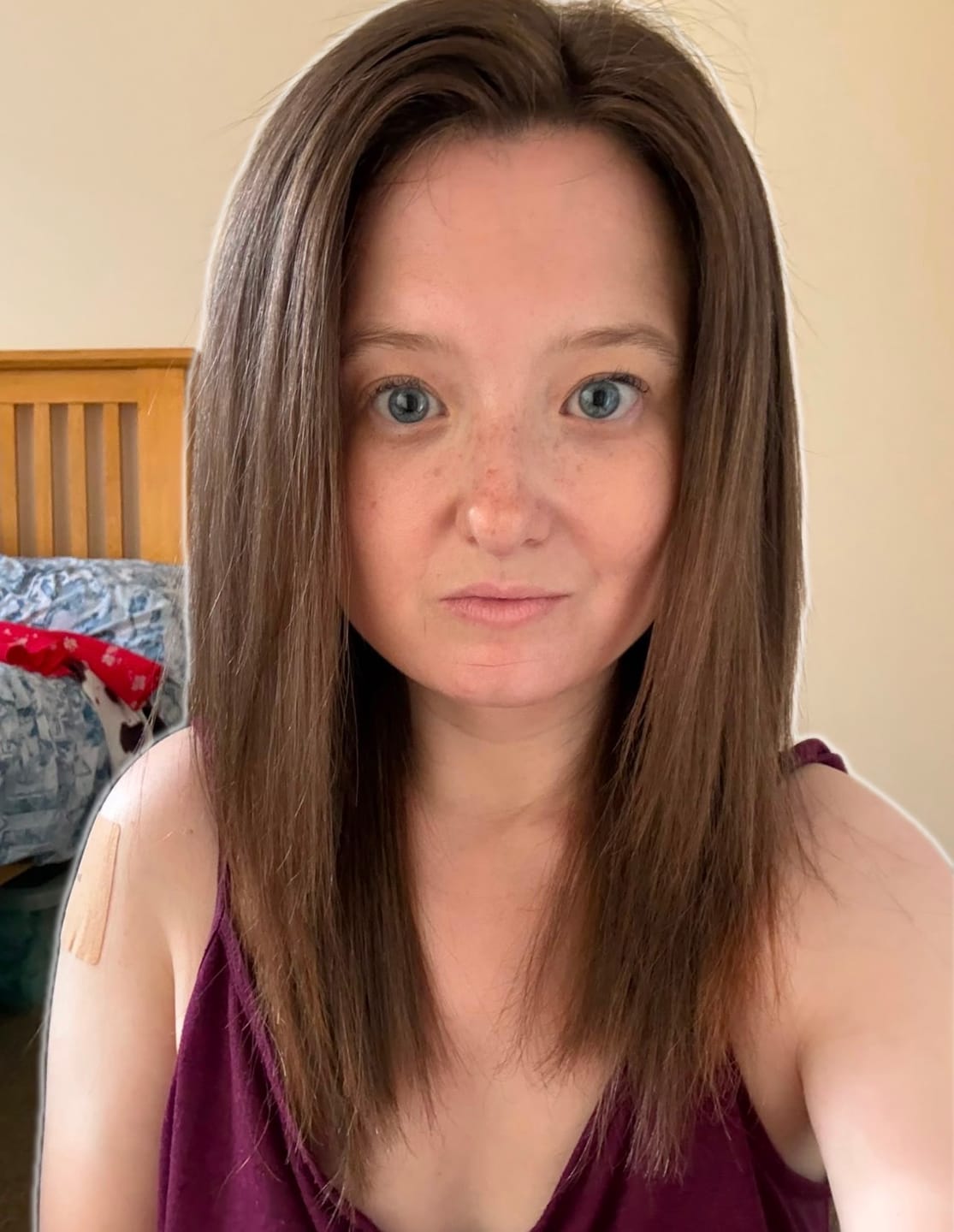 Customer photo review of At-home keratin treatment