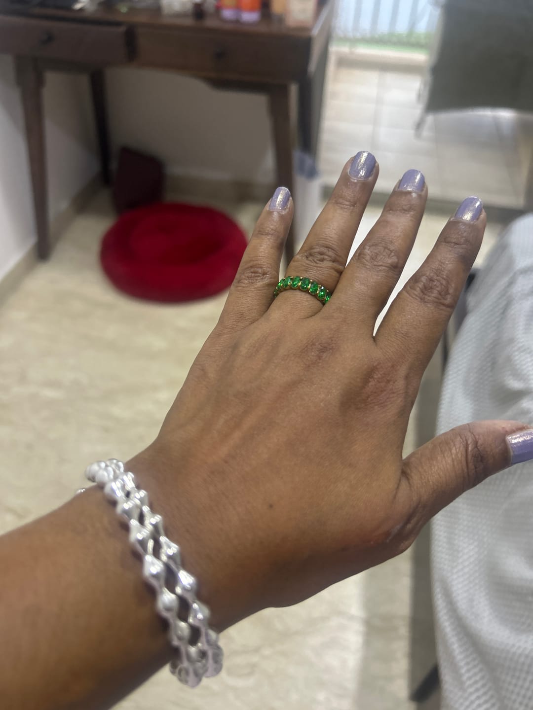 Customer photo review of Nola Bracelet Silver