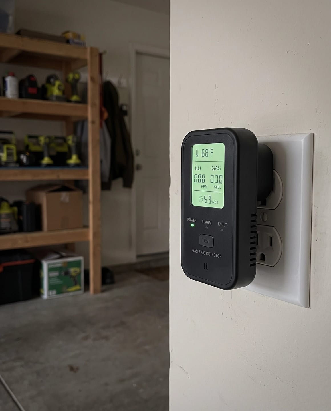 Customer photo review of SENSZO 4-in-1 CO & Gas Detector