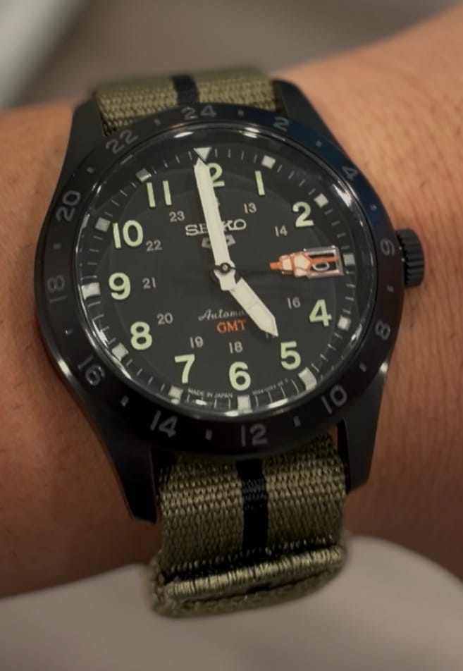 Customer photo review of Glomar Explorer - Hook & Loop Strap Striped