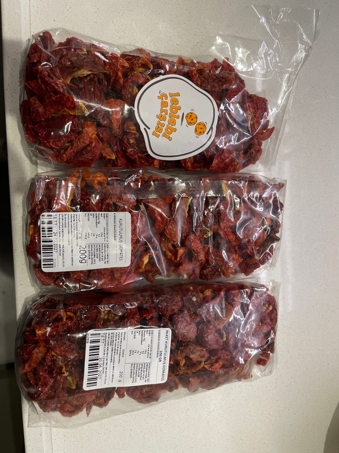 Customer photo review of Çeri Domates Kurusu (Cherry Domates Kurusu)