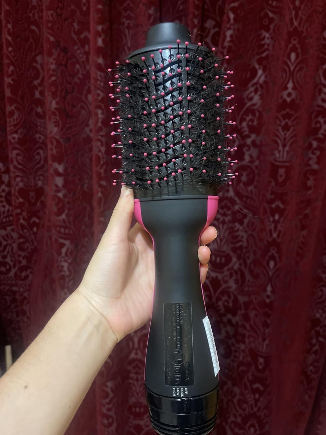 Customer photo review of Seca, alisa y dale volumen a tu cabello en un solo paso