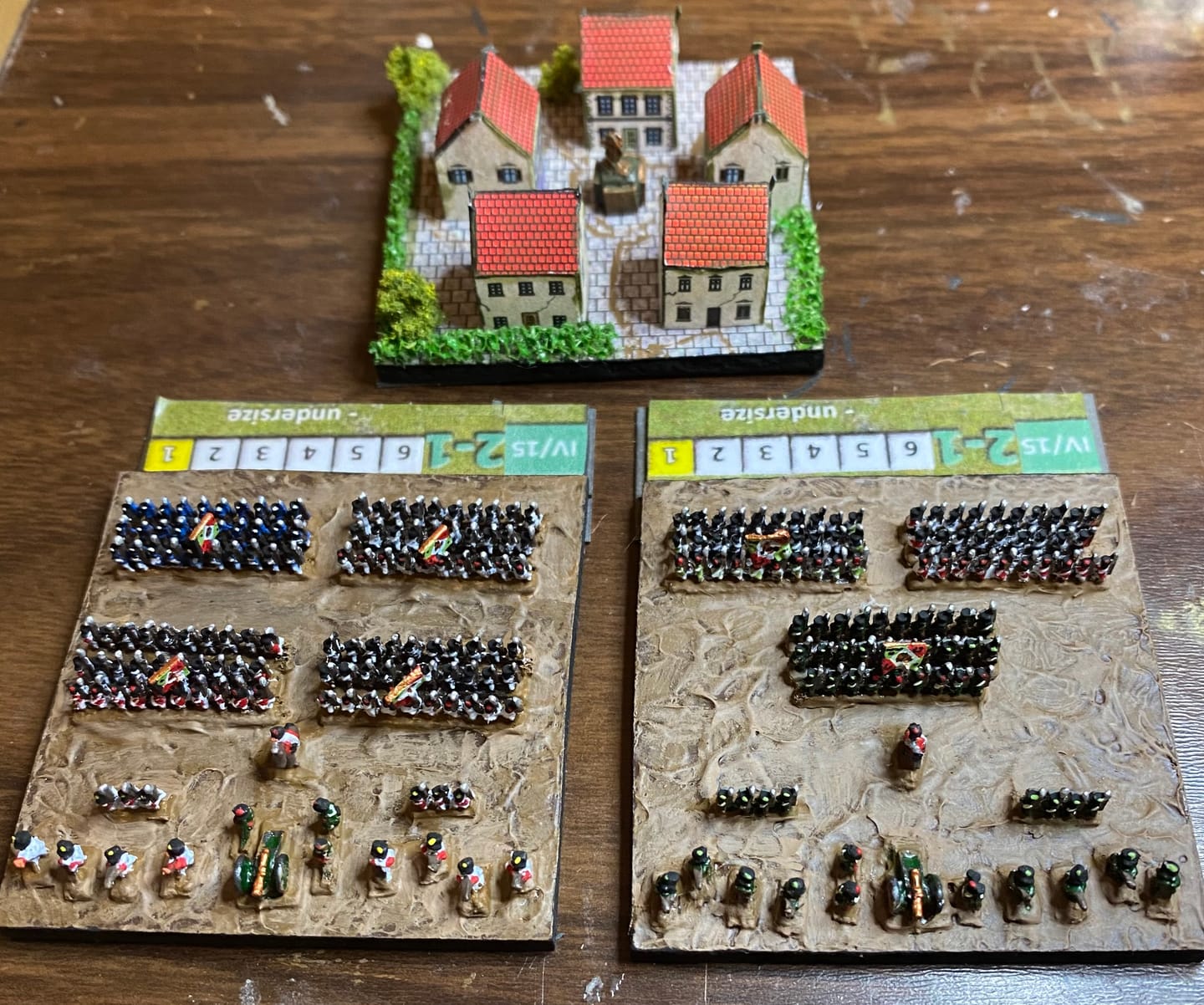 Customer photo review of Metal Bases - US Standard (inches)