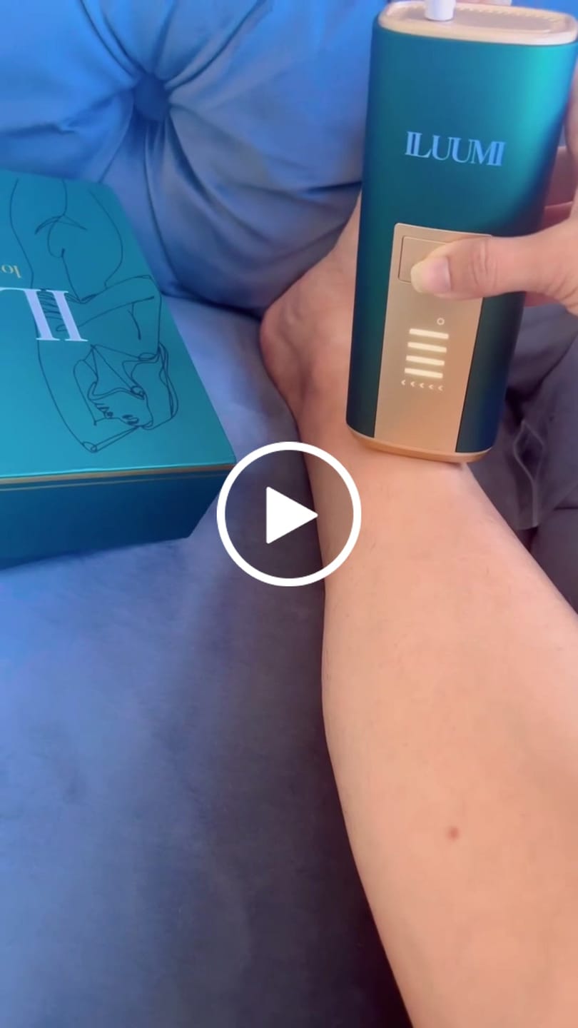 Customer video review of Iluumi IPL Hair Removal Handset