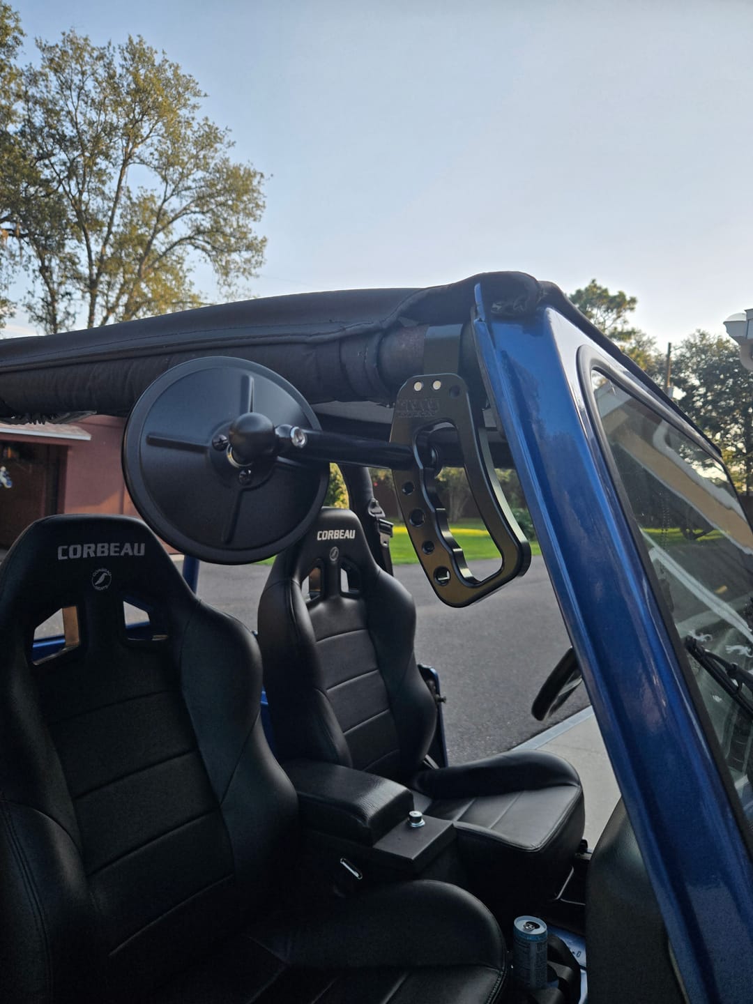 Customer photo review of Handle & Mirror Package For 1986 - 2006 TJ / LJ / YJ - CMM Offroad