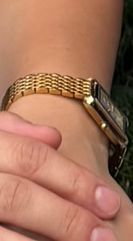 Customer photo review of Olivia Gold White