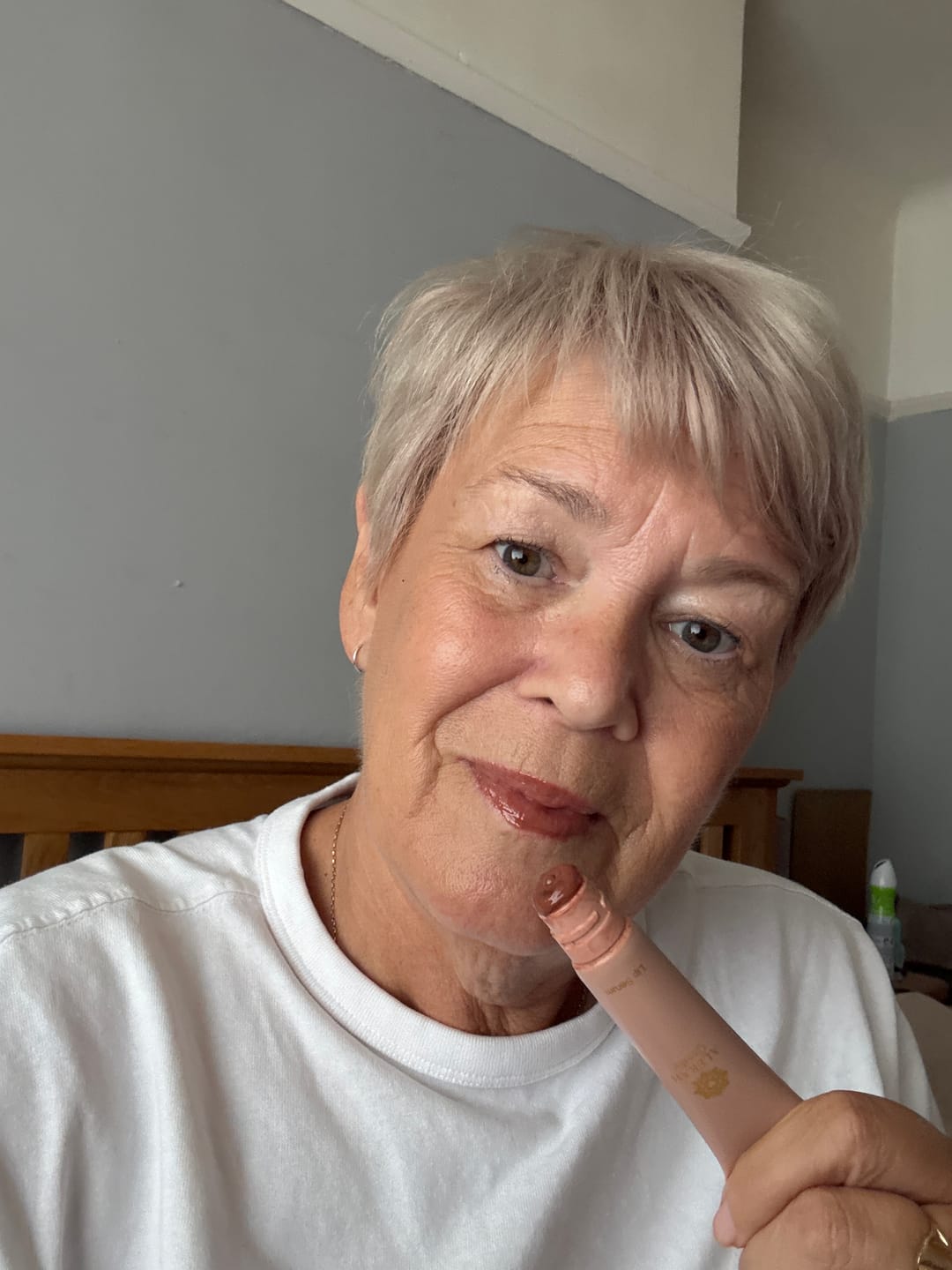 Customer photo review of Alerah Cosmetics Tinted Lip Glaze