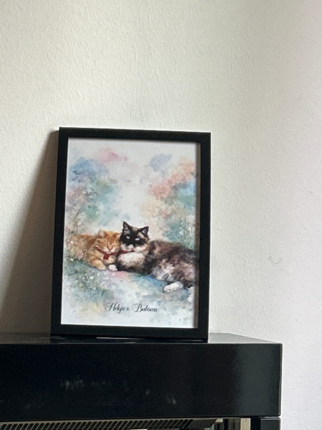 Customer photo review of Personalised Poster - Watercolour