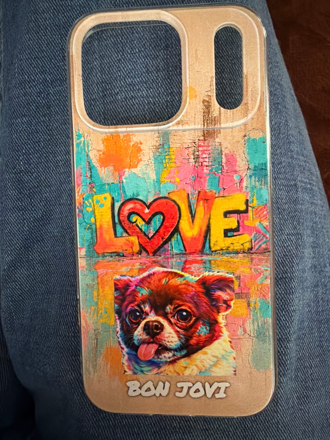 Customer photo review of Streetart - Gepersonaliseerd telefoonhoesje