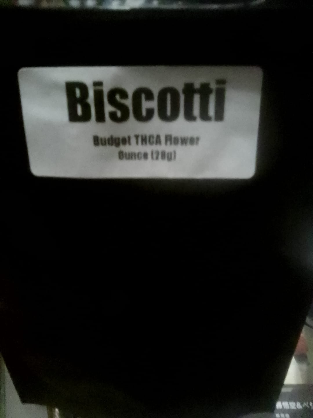 Customer photo review of Biscotti THCA Flower (Budget)