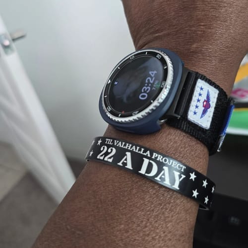 Customer photo review of 22 A Day Memorial Bracelet