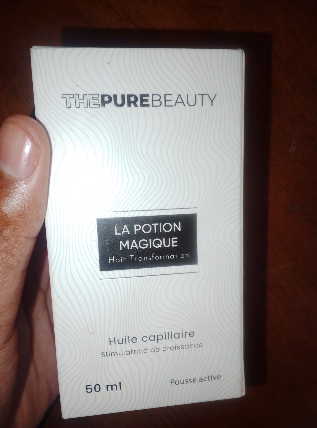 Customer photo review of La potion magique - Transformation capillaire 🦁