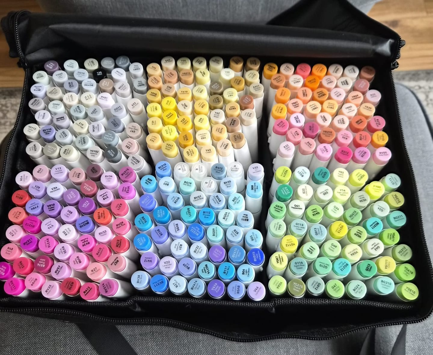 Customer photo review of Ohuhu Marker Bag for Oahu and Honolulu Series