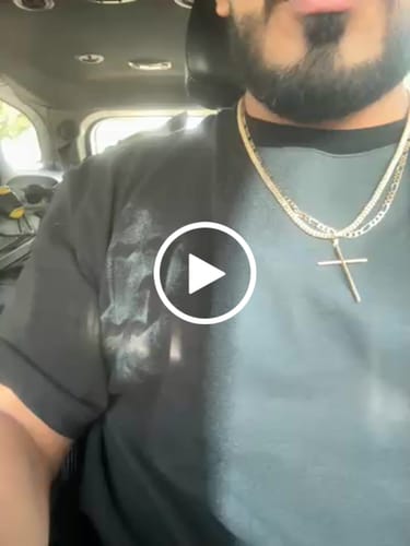 Customer video review of Faded Tee