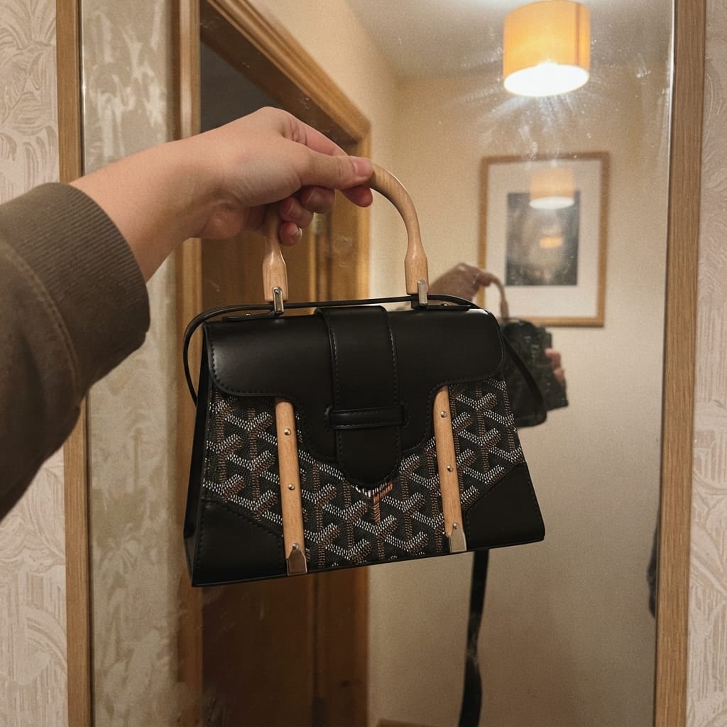 Customer photo review of Monté City Satchel