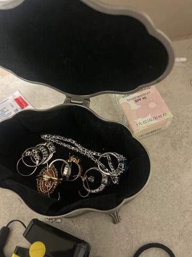 Customer photo review of To My Wife Forever Love Necklace – Romantic Gift from Husband with Heartfelt Message Card