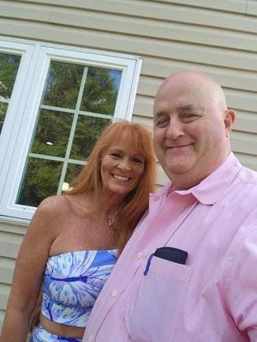 Customer photo review of To My Wife Forever Love Necklace – Romantic Gift from Husband with Heartfelt Message Card