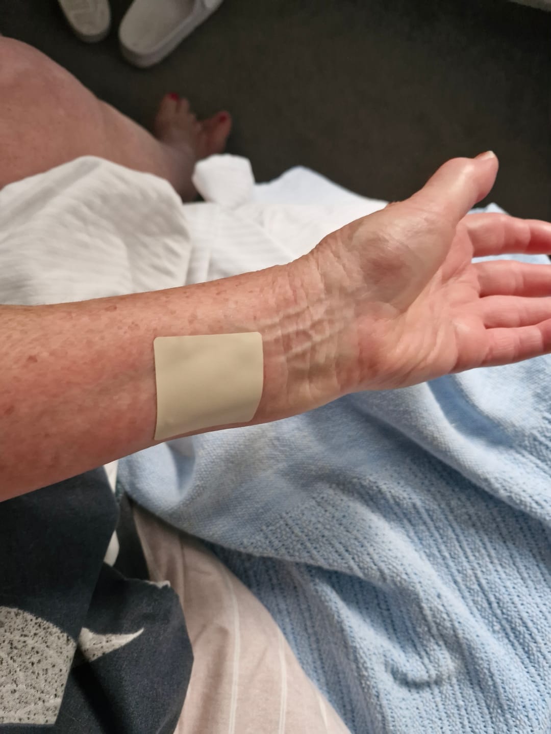 Customer photo review of mussage 8 Hour Sleep Patch
